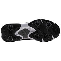 FootJoy Mens Qualifier Golf Shoes, Black/White