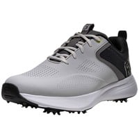 FootJoy Mens Qualifier Golf Shoes, Grey/Grey