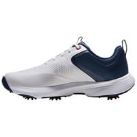 FootJoy Mens Qualifier Golf Shoes, White/Blue