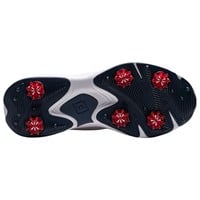 FootJoy Mens Qualifier Golf Shoes, White/Blue