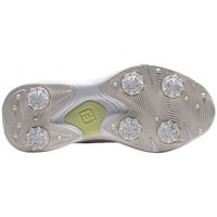 FootJoy Womens Qualifier Golf Shoes, White/Grey