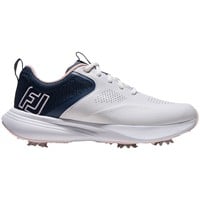 FootJoy Womens Qualifier Golf Shoes, White/Blue