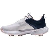 FootJoy Womens Qualifier Golf Shoes, White/Blue