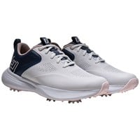 FootJoy Womens Qualifier Golf Shoes, White/Blue