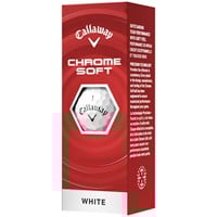 Callaway 2026 Chrome Soft Golf Ball, White