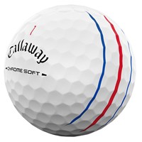 Callaway 2026 Chrome Soft Triple Track Golf Ball, White