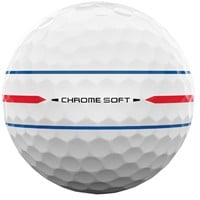 Callaway 2026 Chrome Soft 360 Triple Track Golf Ball, White