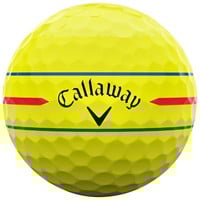 Callaway 2026 Chrome Soft 360 Triple Track Golf Ball, Yellow