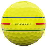Callaway 2026 Chrome Soft 360 Triple Track Golf Ball, Yellow