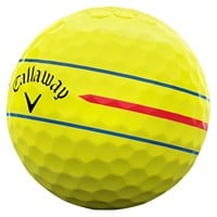 Callaway 2026 Chrome Soft 360 Triple Track Golf Ball, Yellow