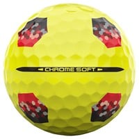 Callaway 2026 Chrome Soft TruTrack Golf Ball, Yellow