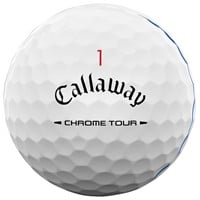 Callaway 2026 Chrome Tour Triple Track Golf Ball, White