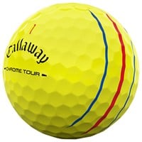 Callaway 2026 Chrome Tour Triple Track Golf Ball, Yellow
