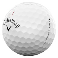 Callaway 2026 Chrome Tour X Golf Ball, White