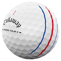Callaway 2026 Chrome Tour X Triple Track Golf Ball, White