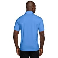 NIKE Men's Velocity Micro Printed Golf Polo, Blue