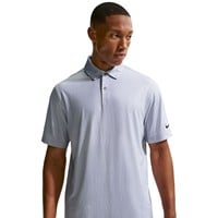 NIKE Men's Velocity Micro Printed Golf Polo, Grey
