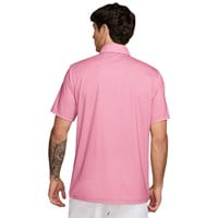 NIKE Men's Velocity Micro Printed Golf Polo, Pink