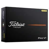 Titleist Pro V1 Loyalty 3 Dozen + 1 Free Dozen Personalized Yellow Golf Balls, Yellow
