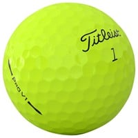 Titleist Pro V1 Loyalty 3 Dozen + 1 Free Dozen Personalized Yellow Golf Balls, Yellow