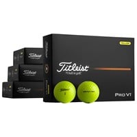 Titleist Pro V1 Loyalty 3 Dozen + 1 Free Dozen Personalized Yellow Golf Balls, Yellow