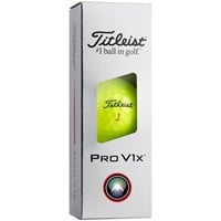 Titleist Pro V1x Loyalty 3 Dozen + 1 Free Dozen Personalized Yellow Golf Balls, Yellow