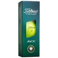 Titleist AVX Loyalty 3 Dozen + 1 Free Dozen Personalized Yellow Golf Balls, Yellow