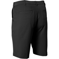 TGW Men's Flat Front Stretch Waist Performance 11in Golf Shorts, Black