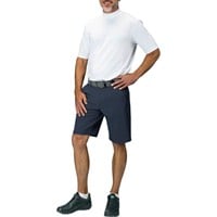 TGW Men's Flat Front Stretch Waist Performance 11in Golf Shorts, Navy