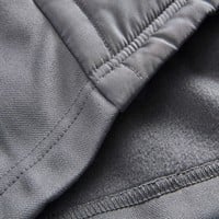 Callaway Men's Mixed Media Quilted Full Zip Golf Jacket, Grey