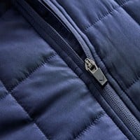 Callaway Men's Mixed Media Quilted Full Zip Golf Jacket, Navy
