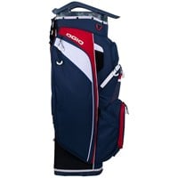 OGIO 2026 Silencer Golf Cart Bag, Red/White/Blue