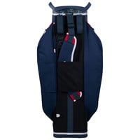 OGIO 2026 Silencer Golf Cart Bag, Red/White/Blue