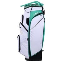 OGIO 2026 Silencer Golf Cart Bag, White/Green