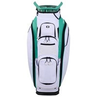 OGIO 2026 Silencer Golf Cart Bag, White/Green