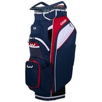 OGIO 2026 Silencer Golf Cart Bag, Red/White/Blue