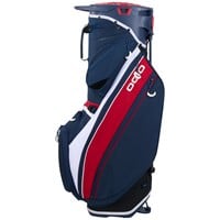 OGIO 2026 Silencer Hybrid Golf Stand Bag, Red/White/Blue