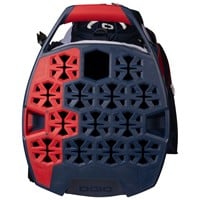 OGIO 2026 Silencer Hybrid Golf Stand Bag, Red/White/Blue