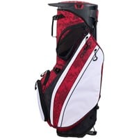 OGIO 2026 Silencer Hybrid Golf Stand Bag, White/Black/Red