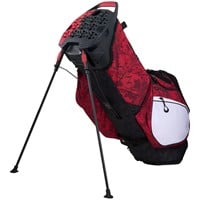 OGIO 2026 Silencer Hybrid Golf Stand Bag, White/Black/Red