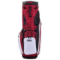 OGIO 2026 Silencer Hybrid Golf Stand Bag, White/Black/Red
