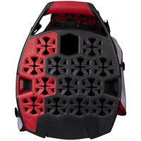 OGIO 2026 Silencer Hybrid Golf Stand Bag, White/Black/Red