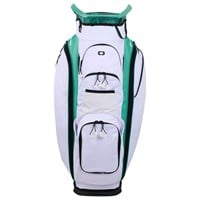 OGIO 2026 Woode Golf Cart Bag, White/Green