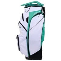 OGIO 2026 Woode Golf Cart Bag, White/Green