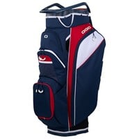 OGIO 2026 Woode Golf Cart Bag, Red/White/Blue