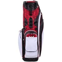 OGIO 2026 Woode Hybrid Golf Stand Bag, White/Black/Red