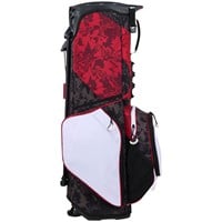 OGIO 2026 Woode Hybrid Golf Stand Bag, White/Black/Red