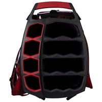 OGIO 2026 Woode Hybrid Golf Stand Bag, White/Black/Red