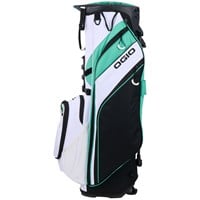 OGIO 2026 Woode Hybrid Golf Stand Bag, White/Green