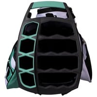 OGIO 2026 Woode Hybrid Golf Stand Bag, White/Green